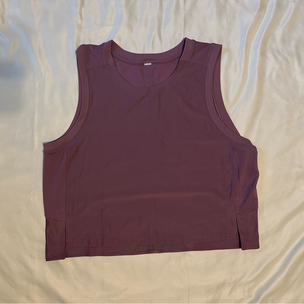 Women's Purple Sleeveless Top